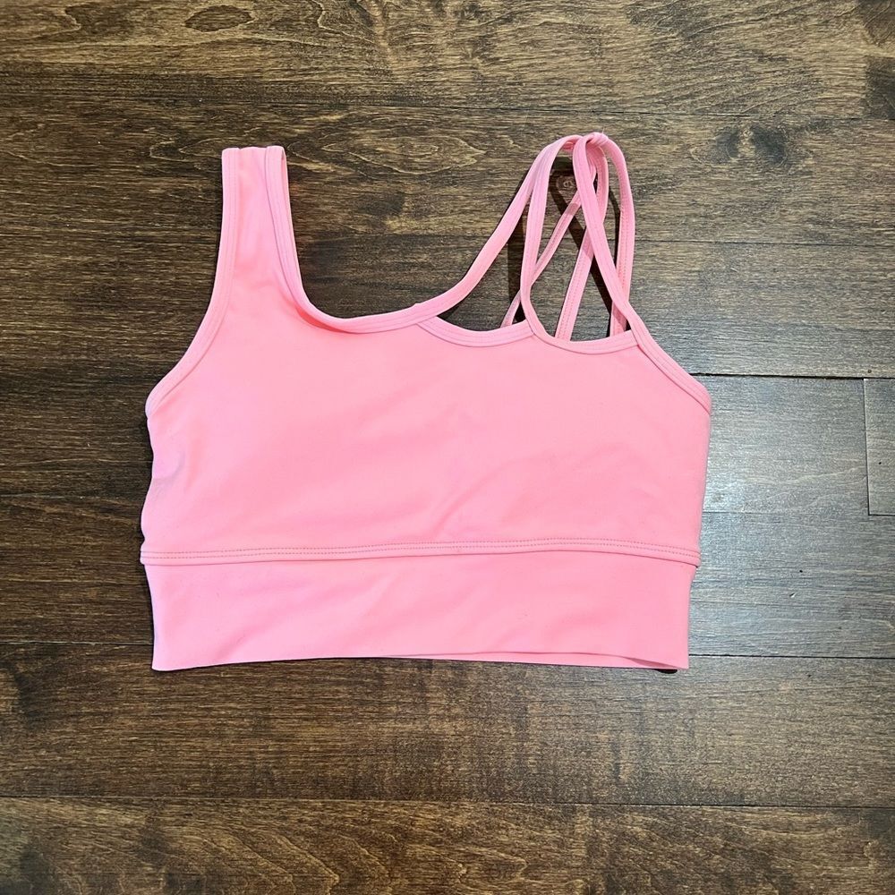 Asymmetrical Strappy Sports Bra